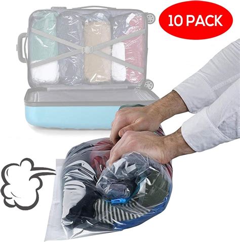 vacuum seal bags for travel|luggage vacuum compression bags.